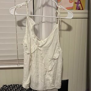 NWT free people could be ruffle camisole in Ivory